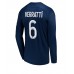 Cheap Paris Saint-Germain Marco Verratti #6 Home Football Shirt 2022-23 Long Sleeve